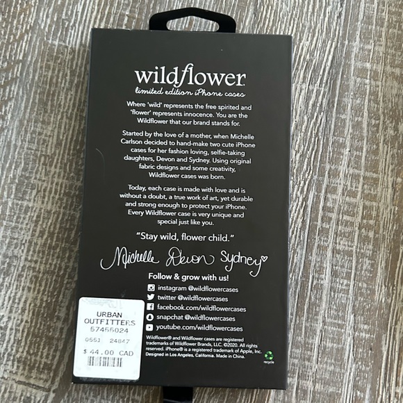 WILDFLOWER CASE NEW - Picture 3 of 5